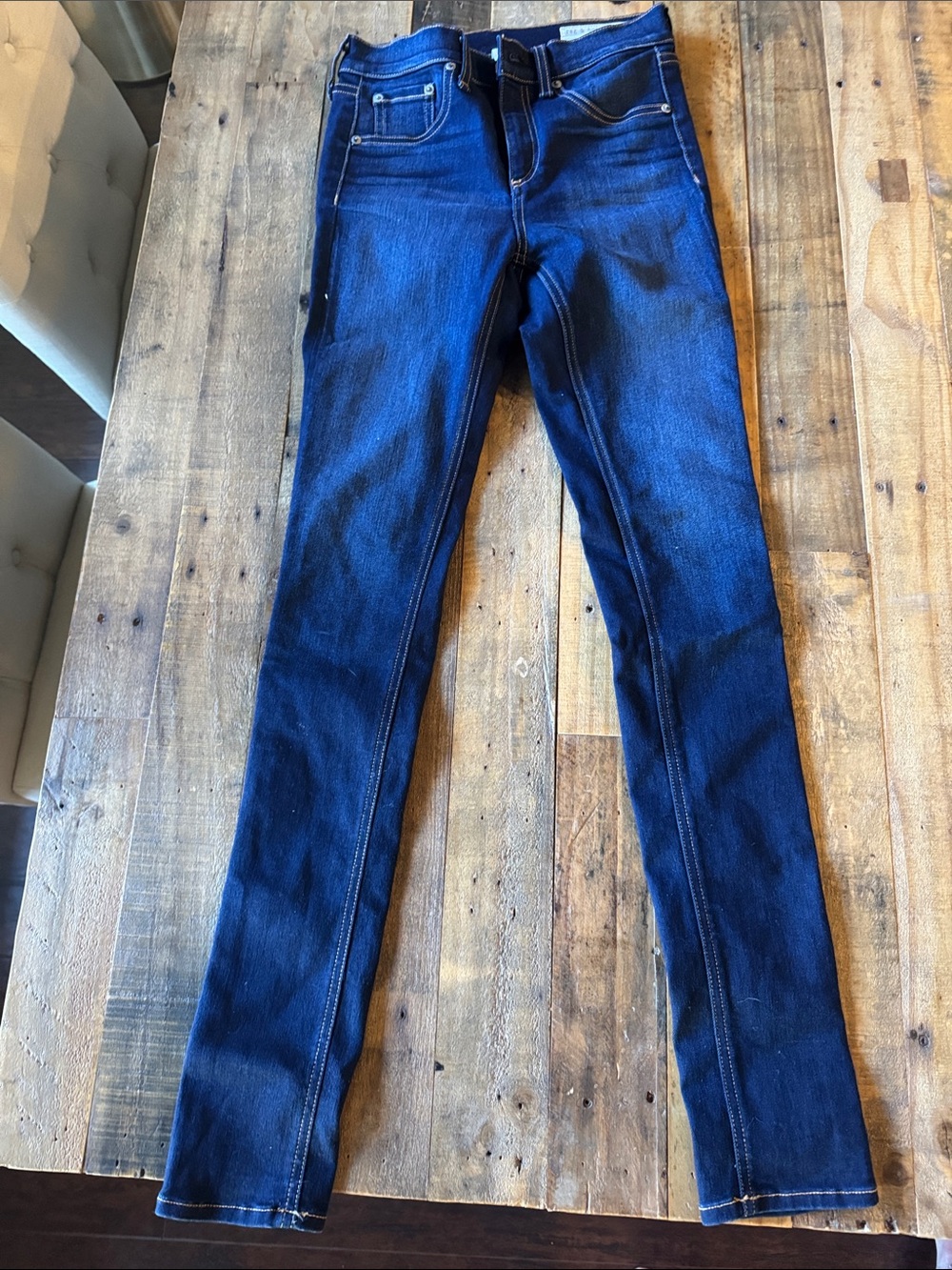 rag & bone Deep Indigo Skinny Jeans